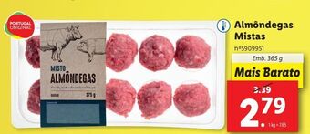 Lidl Almôndegas promoção