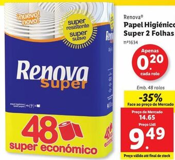 Lidl Papel higiênico renova promoção