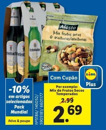 Lidl Frutos secos alesto promoção
