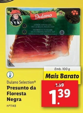 Lidl Presunto dulano promoção