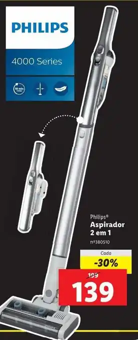 Lidl Aspirador de pó philips promoção