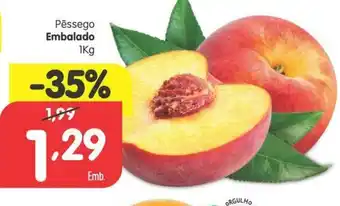 Pêssego Embalado 1kg