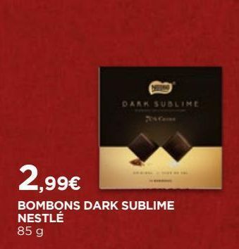 El Corte Inglés Chocolates nestlé promoção
