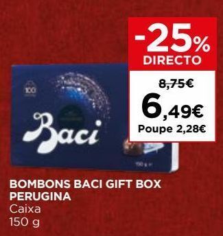 El Corte Inglés Bombons perugina promoção