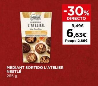 El Corte Inglés Chocolates nestlé promoção