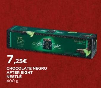El Corte Inglés Chocolates after eight promoção