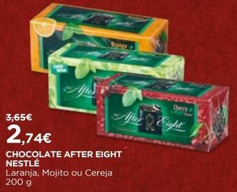Chocolates after eight