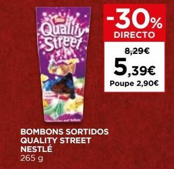 El Corte Inglés Bombons nestlé promoção