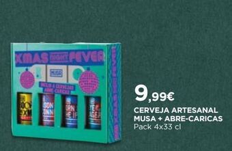 El Corte Inglés Cerveja musa promoção