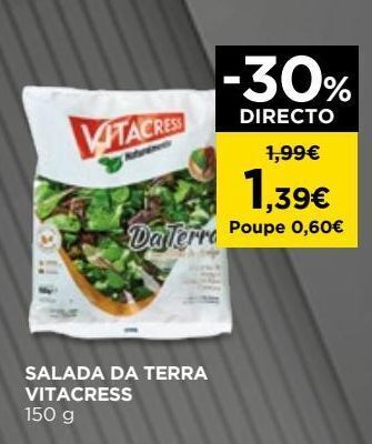 El Corte Inglés Saladas prontas vitacress promoção
