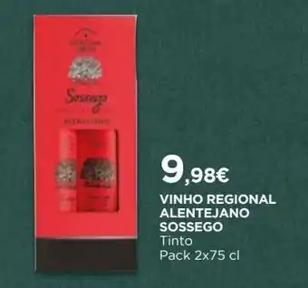 El Corte Inglés Vinho tinto sossego promoção