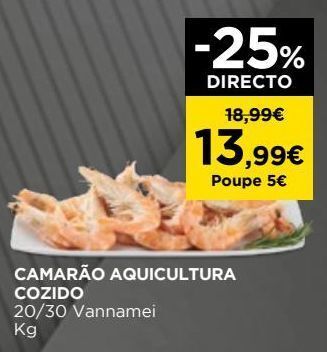 El Corte Inglés Camarão promoção