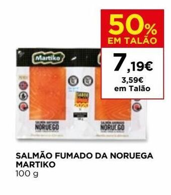 El Corte Inglés Salmão martiko promoção