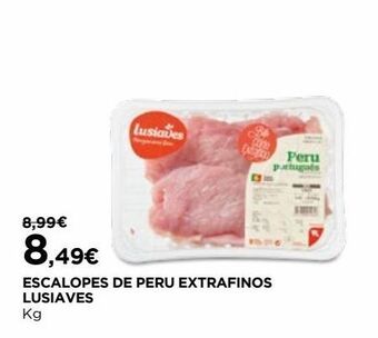 El Corte Inglés Filé de peru lusiaves promoção