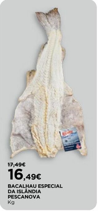 El Corte Inglés Bacalhau pescanova promoção