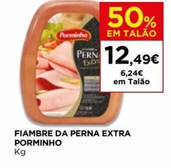 El Corte Inglés Presunto porminho promoção