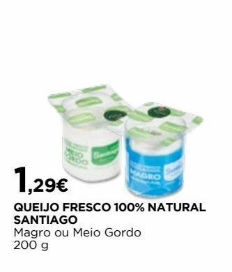 Queijo fresco santiago