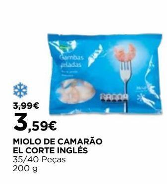 Camarão el corte inglés