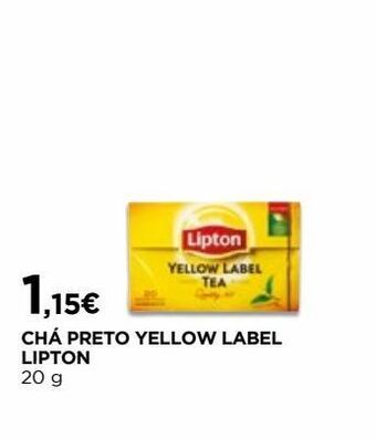 El Corte Inglés Chá lipton promoção