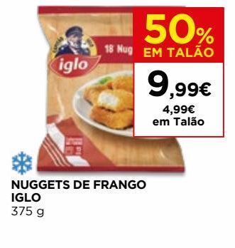 El Corte Inglés Nuggets de frango iglo promoção