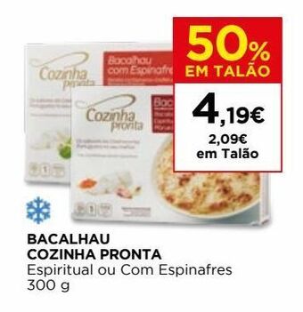 El Corte Inglés Bacalhau promoção