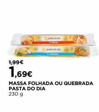 El Corte Inglés Massa folhada promoção