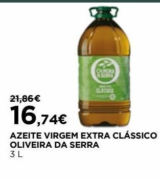 El Corte Inglés Azeite virgem oliveira da serra promoção