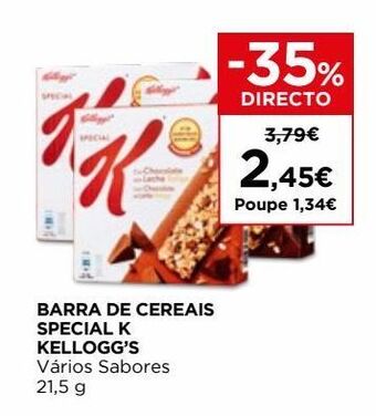 El Corte Inglés Cereais kellogg's promoção