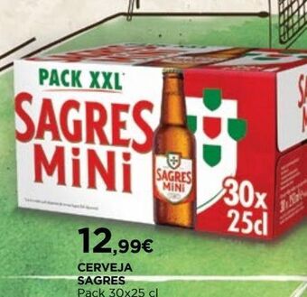 Cerveja sagres mini