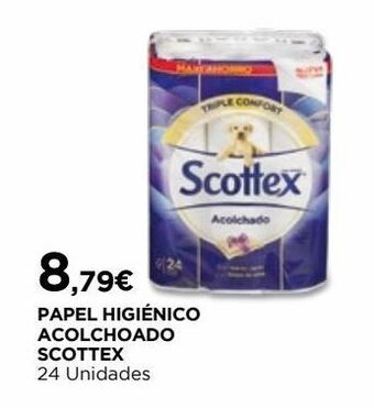 El Corte Inglés Papel higiênico scottex promoção