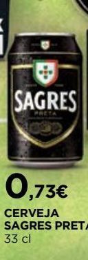 El Corte Inglés Lata de cerveja sagres promoção
