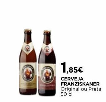 El Corte Inglés Cerveja franziskaner promoção