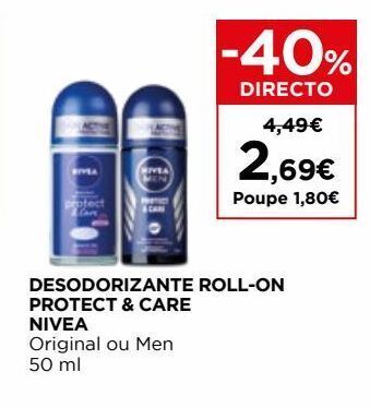El Corte Inglés Desodorizante nivea men promoção