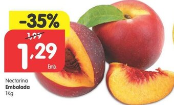 Minipreço Nectarina Embalada 1kg promoção