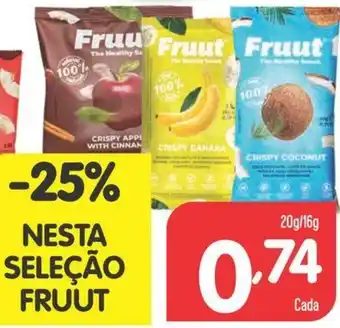 Minipreço Nesta Selecção Fruut 20g/16g promoção
