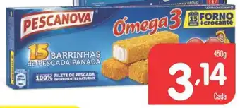 Minipreço Pescanova 15 Barrinhas de Pescada Panada 540g promoção