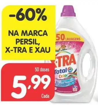 Minipreço Persil, X-Tra e Xau 50 Doses promoção