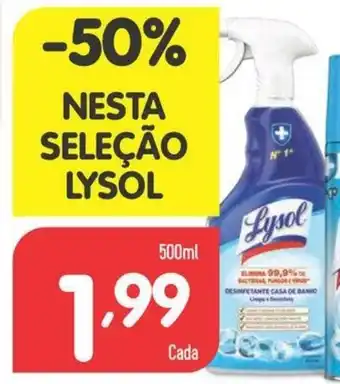 Minipreço Lysol 500ml promoção