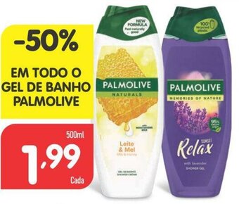 Minipreço Gel de Banho Palmolive 500ml promoção