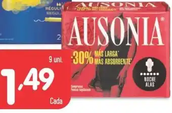 Minipreço Pensos Ausonia e Tampax Compak promoção