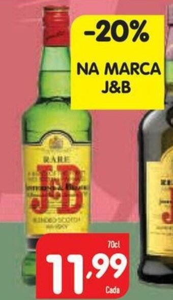 Minipreço J&B 70cl promoção