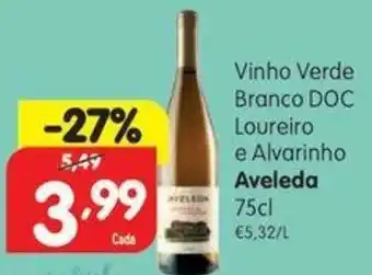 Vinho Verde Branco DOC Loureiro e Alvarinho Aveleda 75cl