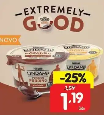 Minipreço Lindahls Protéin Pudding promoção