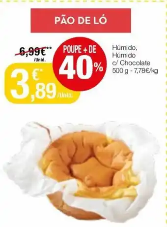 Pão de Ló Húmido, Húmido C/ Chocolate 500g