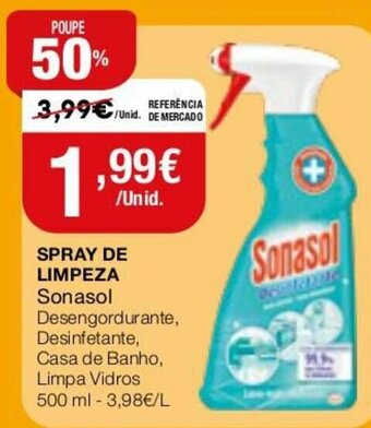 Intermarché Spray de Limpeza Sonasol 500ml promoção