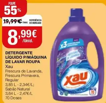 Intermarché Detergente Líquido P/Máquina de Lavar Roupa Xau 3,85L promoção