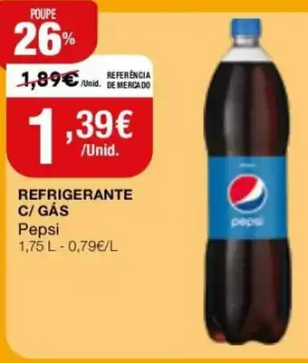 Intermarché Refrigerante C/ Gás Pepsi 1,75L promoção