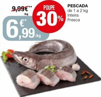 Intermarché Pescada de 1 a 2kg Inteira Fresca promoção