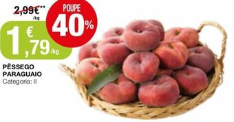 Intermarché Pêssego Paraguaio promoção