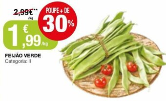 Intermarché Feijão Verde promoção